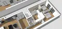 Àtic en reforma amb 3 habitacions i 2 places d’aparcament a pro... 5