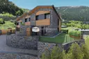 "Explore una vida de lujo y comodidad en nuestras exclusivas residencias, donde la elegancia se fusiona con la funcionalidad para ofrecerle el hogar de sus sueños." 3
