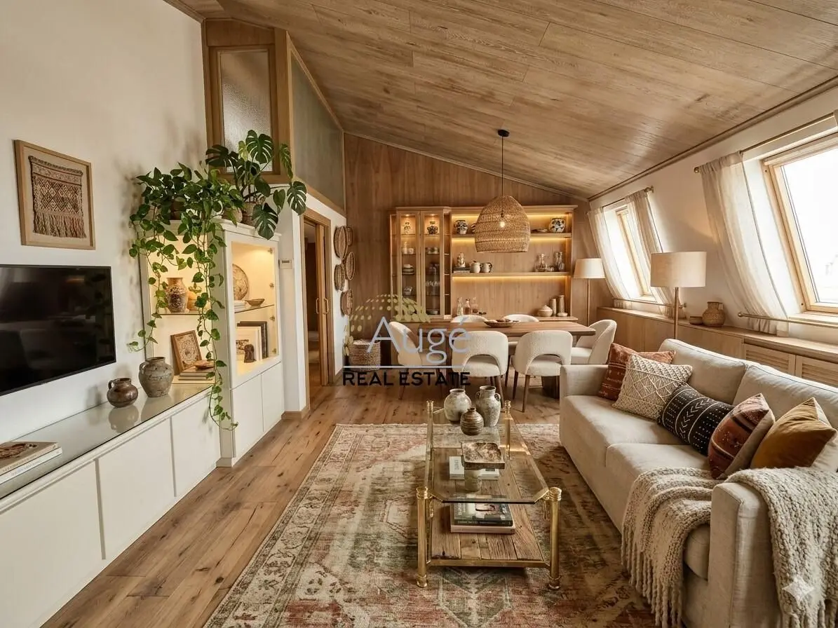Duplex attic with loft and fireplace in Andorra la Vella — foto 1 de 52