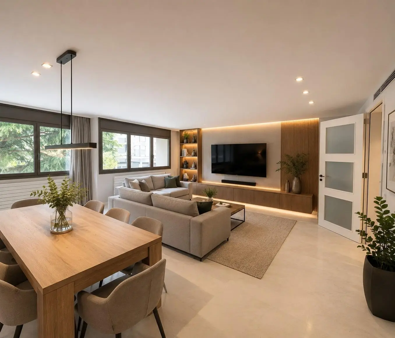 PISO CÉNTRICO Y EXCLUSIVO EN ESCALDES, TRES HABITACIONES, DOS PLAZAS DE PARKING Y TRASTERO — foto 1 de 14