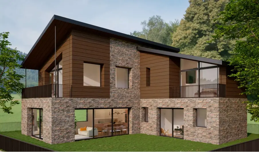 Chalet en venta en Escaldes Engordany, 4 habitaciones, 1240 metros — foto 1 de 12