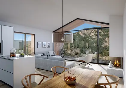 Ático en venta en Ordino, 3 habitaciones, 130 metros